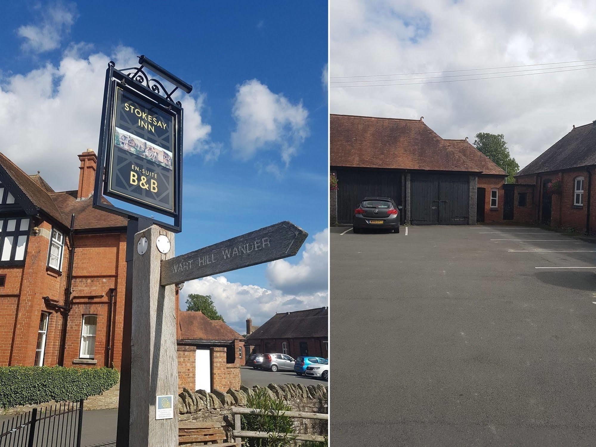Stokesay Inn Craven Arms Exteriér fotografie